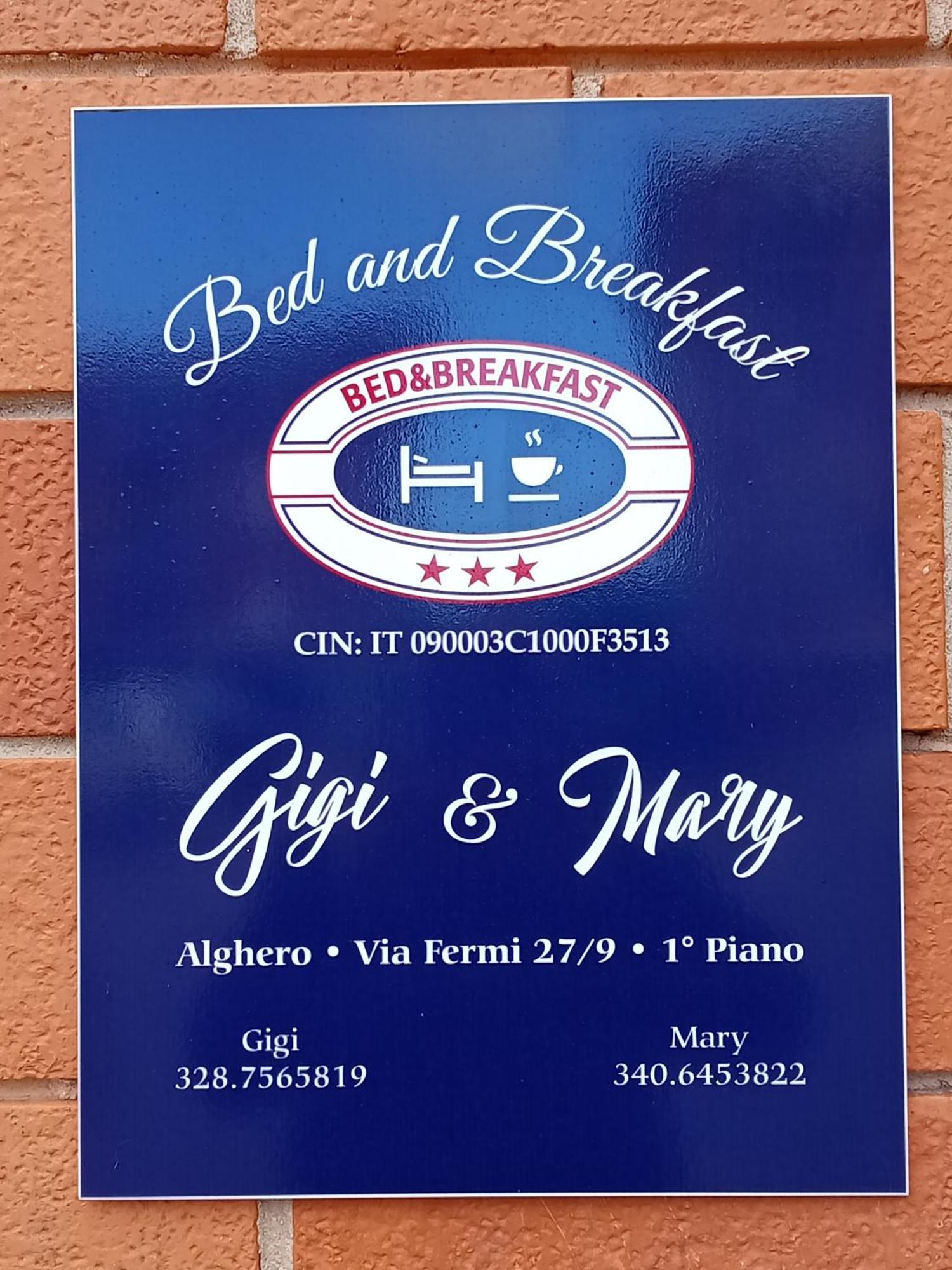 Gigi&Mary Bed & Breakfast Alghero Luaran gambar